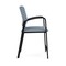 Lesro Newport Hip Chair Metal Frame, Black, RS Rain Song Upholstery NP1161 - alternate 3